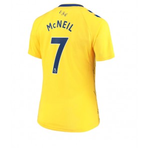 Everton Dwight McNeil #7 kläder Kvinnor 2022-23 Tredje Tröja Kortärmad